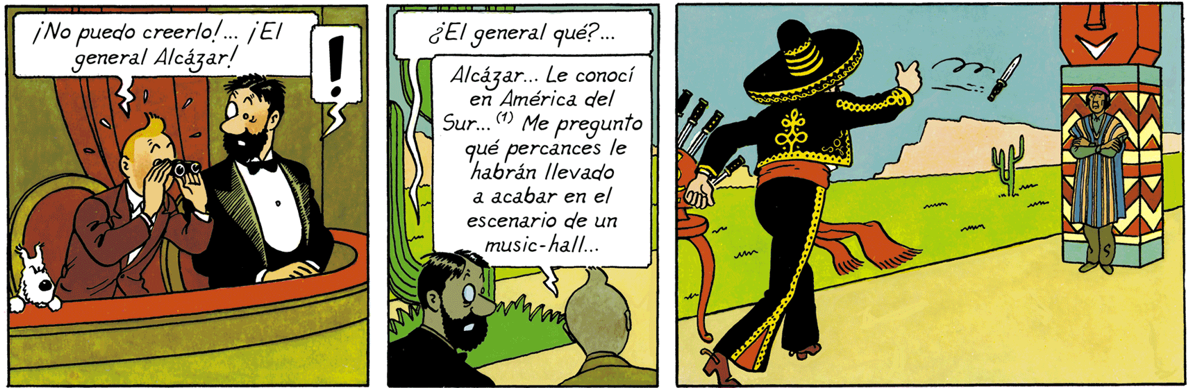 Le Général Alcazar est Ramon Zarate dans Les 7 Boules de cristal